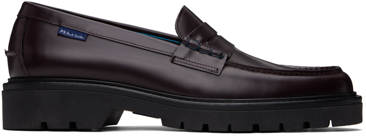 Photo: PS by Paul Smith Burgundy Bolzano Loafers