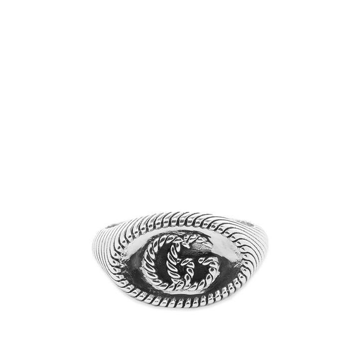 Photo: Gucci Chevron Marmont 12mm Ring