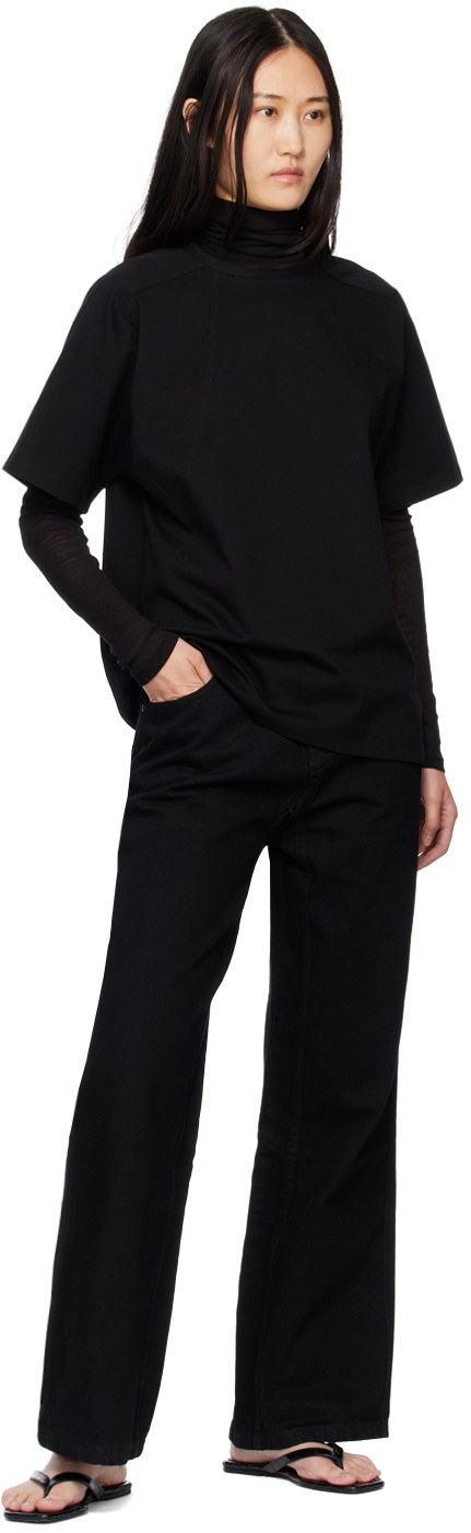 Subtle Le Nguyen Black On-Ward Jeans