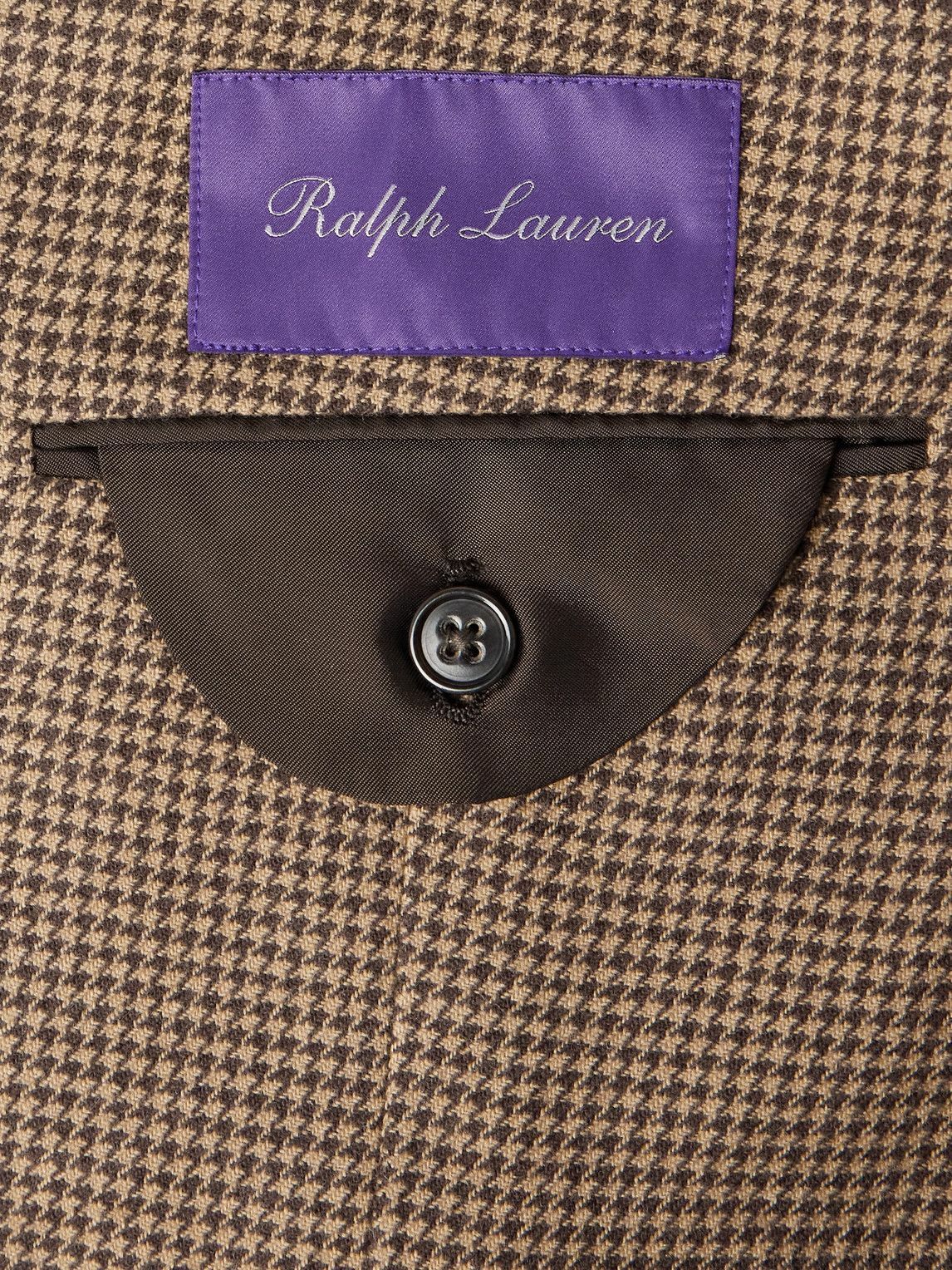 Ralph Lauren Purple label - Slim-Fit Puppytooth Wool, Silk Ralph Lauren Purple label - Slim-Fit Puppytooth Wool, Silk