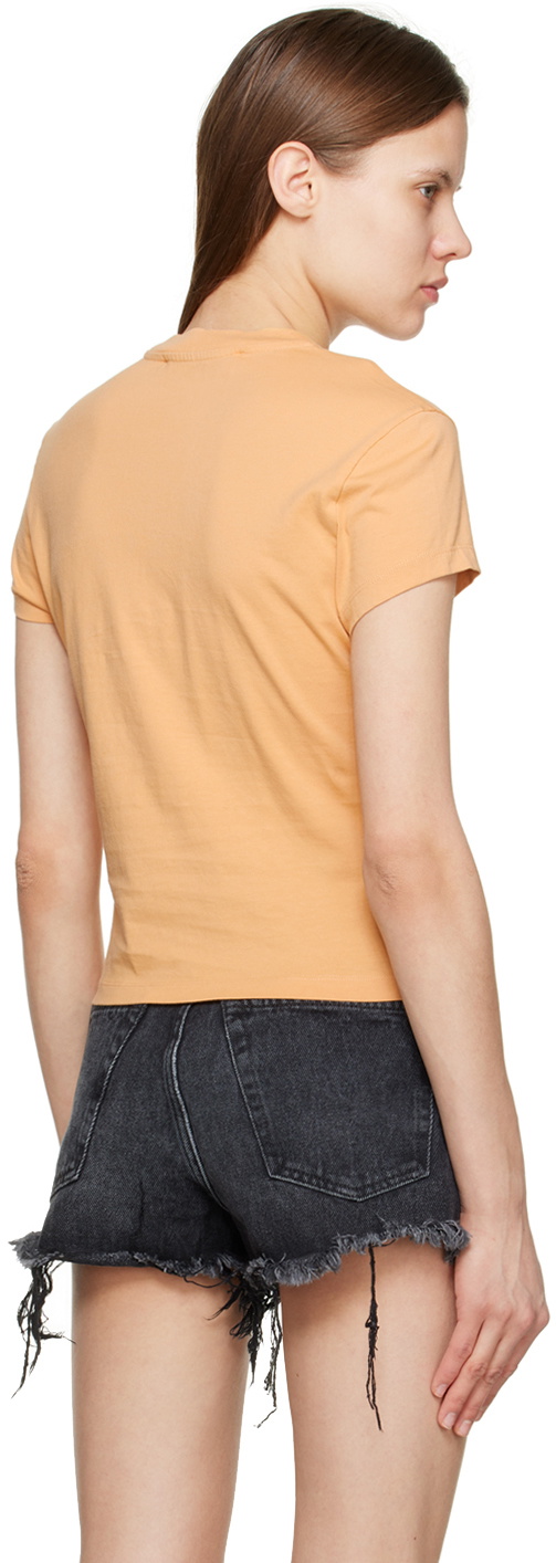 【関税込み】Off-White オレンジ 70s Type Tシャツ Off-White Orange 70s Type T-Shirt Off-White