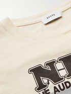 RHUDE - Nice Cotton-Jersey T-Shirt - Neutrals