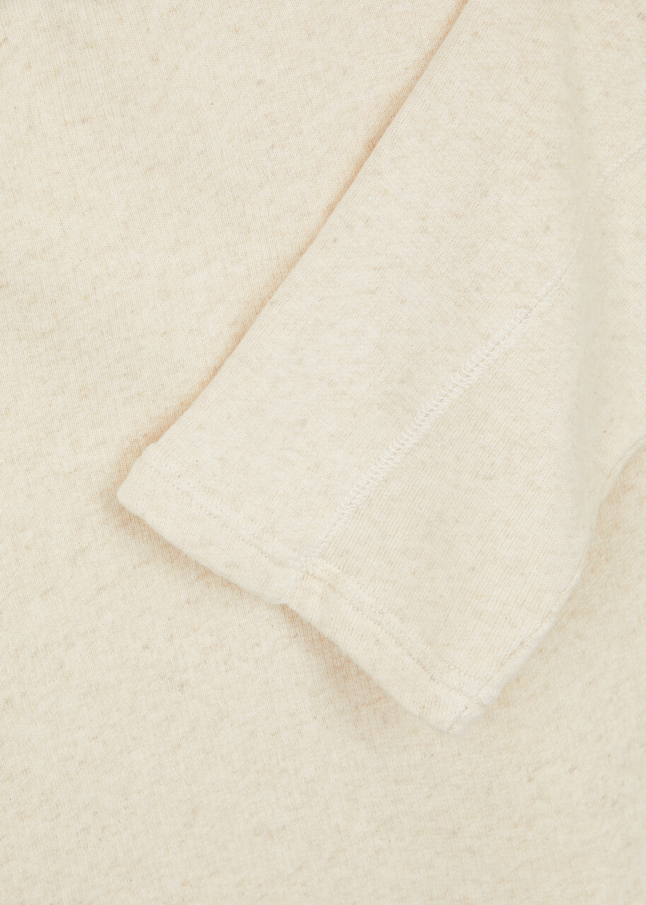 American Vintage Itony Cotton-blend Sweatshirt Cream