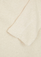 American Vintage Itony Cotton-blend Sweatshirt Cream