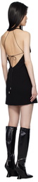 16Arlington Black Alba Minidress