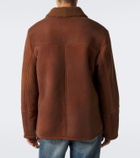 Arma Rickson shearling-trimmed leather jacket