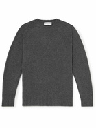 Officine Générale - Merino Wool and Cashmere-Blend Sweater - Gray