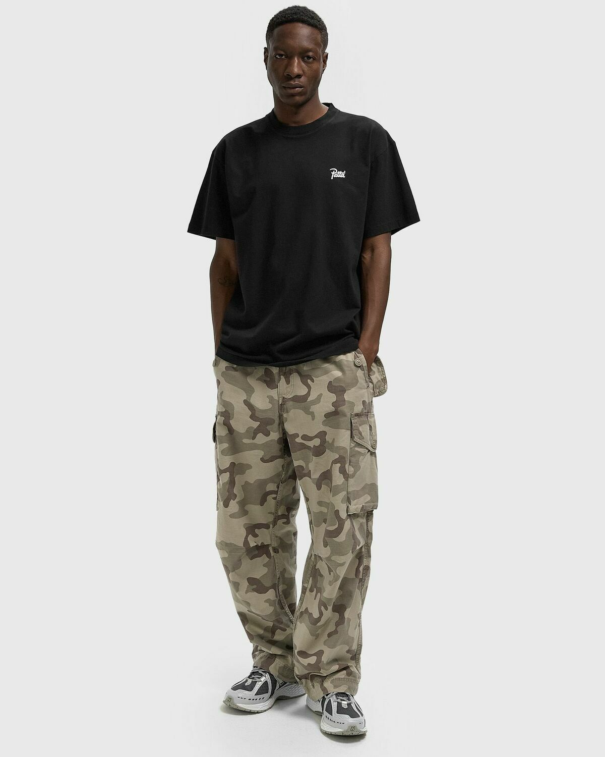 PATTA Tough Love Tee Black Mens Shortsleefe