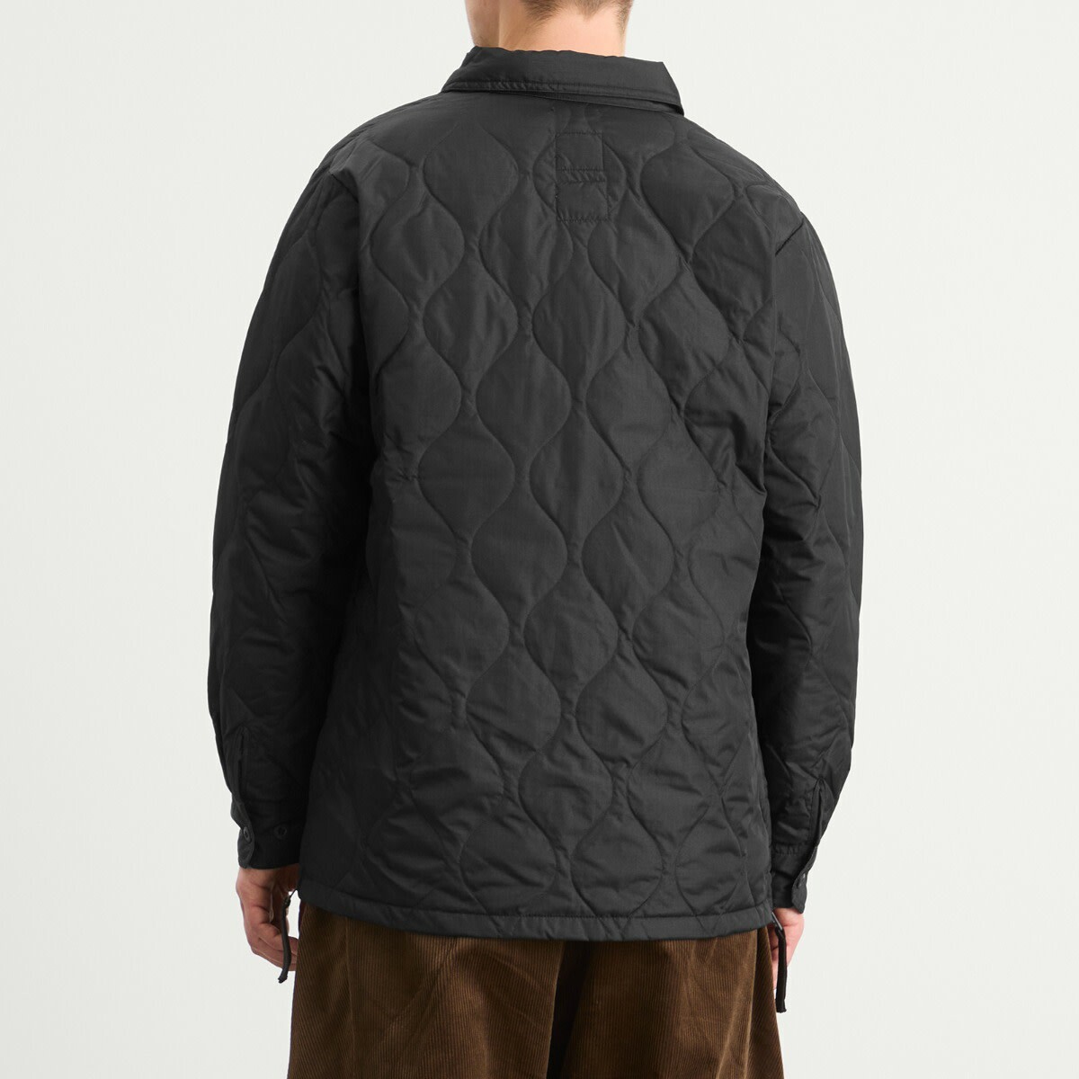 Taion Men's Zip Over Shirt in Black