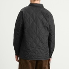 Taion Men's Zip Over Shirt in Black