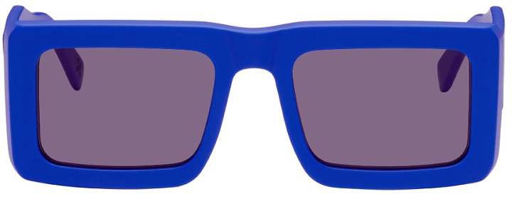 Photo: Marcelo Burlon County of Milan Blue RETROSUPERFUTURE Edition Templo Sunglasses