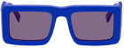 Marcelo Burlon County of Milan Blue RETROSUPERFUTURE Edition Templo Sunglasses