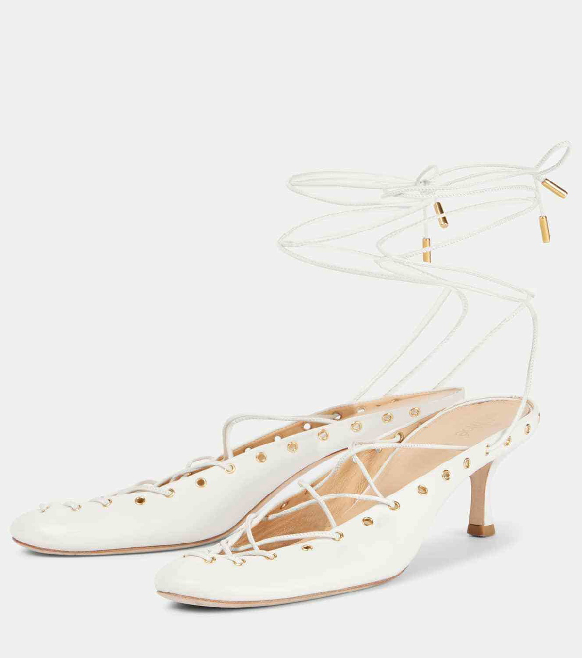 Chloé Ghillies leather pumps