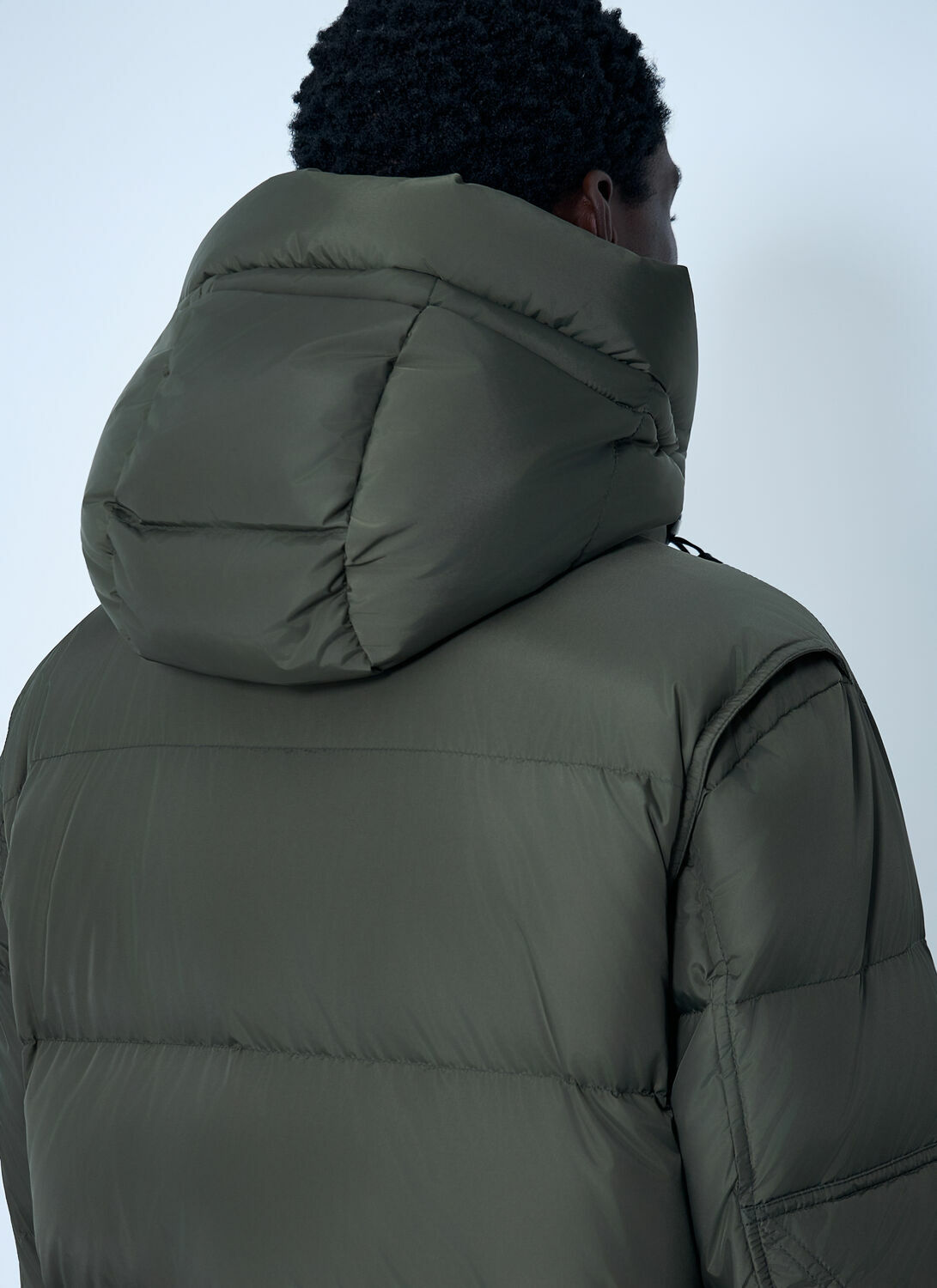 Moncler Grenoble Matte Short Down Jacket