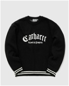 Carhartt Wip Onyx Sweater Black - Mens - Sweatshirts
