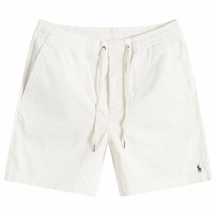 Photo: Polo Ralph Lauren Men's Cord Prepster Shorts in White