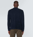 Moncler Embroidered cotton terry sweatshirt