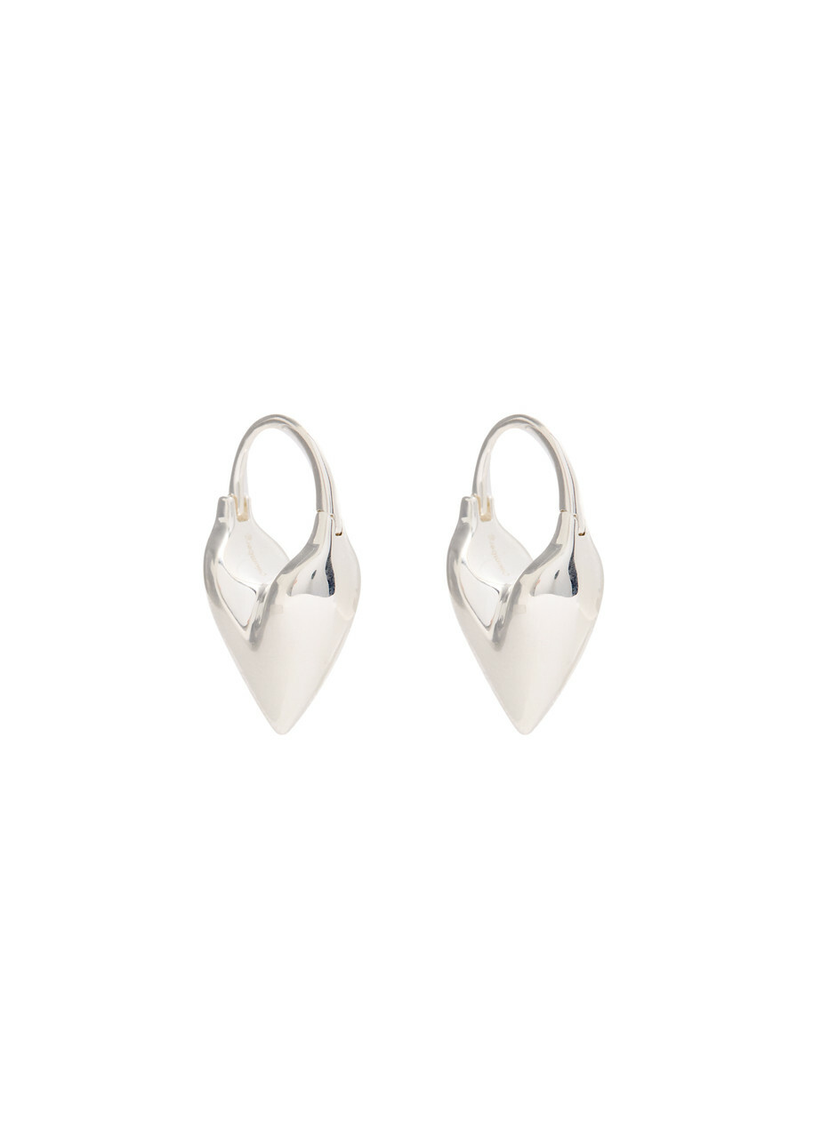 Otiumberg. Arc Chunky Hoops ピアス OTIUMBERG Arc Chunky 14kt gold vermeil hoop earrings | Harvey Nichols