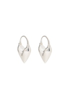 Otiumberg Roscida Heart Sterling Silver Hoop Earrings - One Size