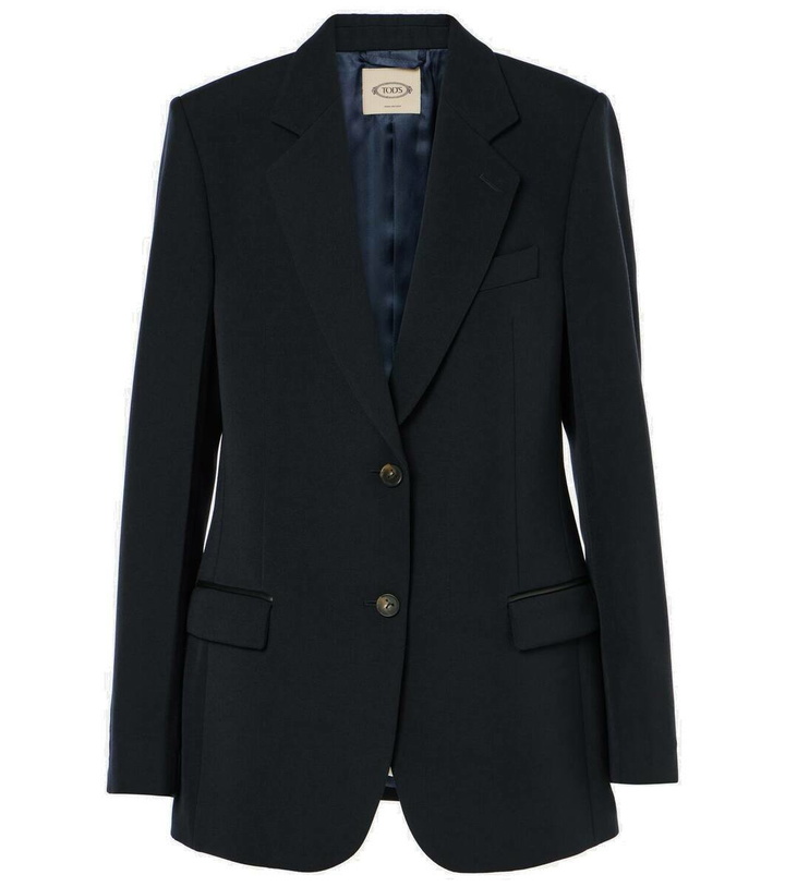 Photo: Tod's Single-breasted wool blazer