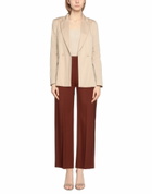 Jucca Womens Pants Tan