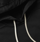 Rick Owens - Fleece-Back Cotton-Jersey Hoodie - Black