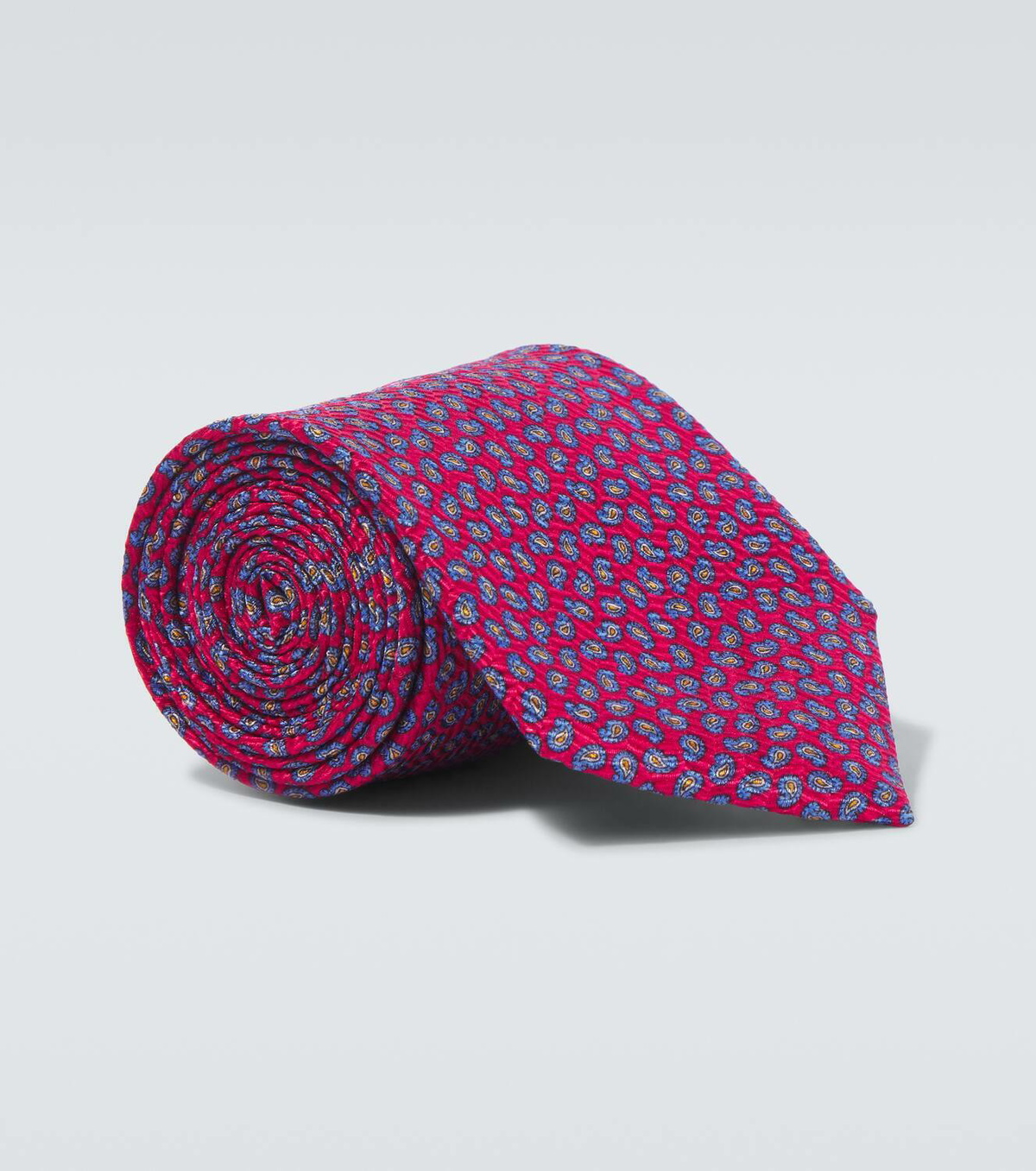 Brioni Paisley silk tie