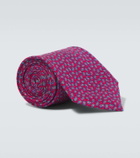 Brioni Paisley silk tie