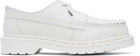 MM6 Maison Margiela White Dr. Martens Edition 1461 Penton Derbys
