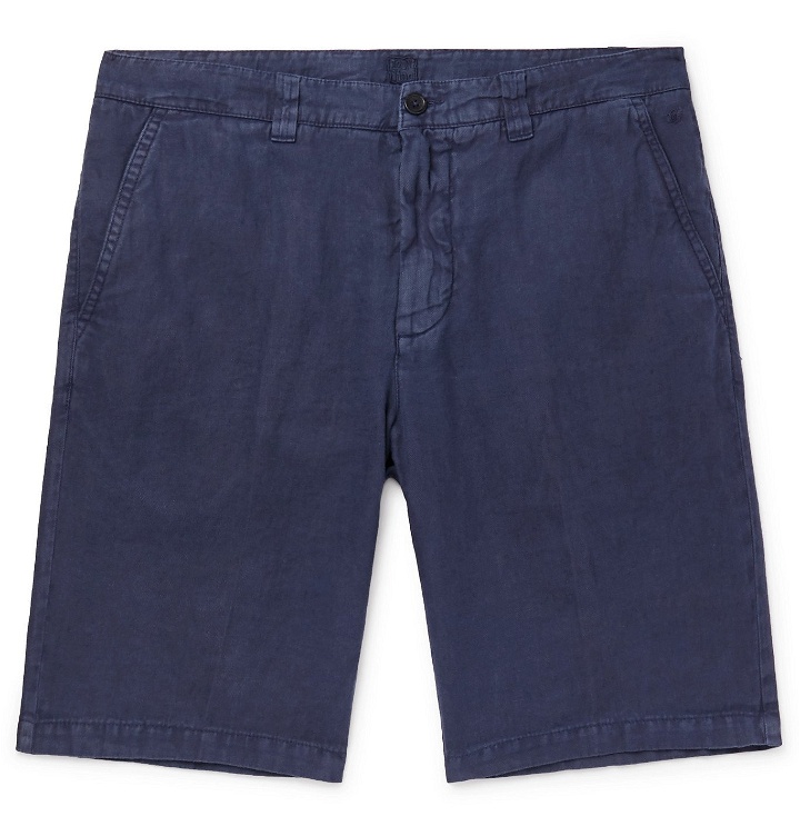 Photo: 120% - Linen Shorts - Blue