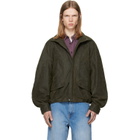 Calvin Klein Collection Brown Donald Bomber Jacket