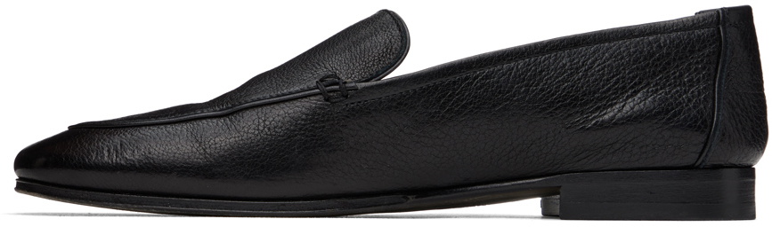 The Row Black Adam Loafers The Row