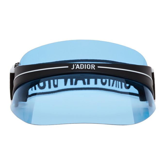 Photo: Dior Black and Blue DiorClub1 Visor