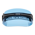 Dior Black and Blue DiorClub1 Visor