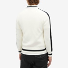Moncler Men's Knit Taping Jacket in White