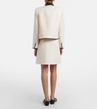 Valentino Crepe Couture VGold miniskirt