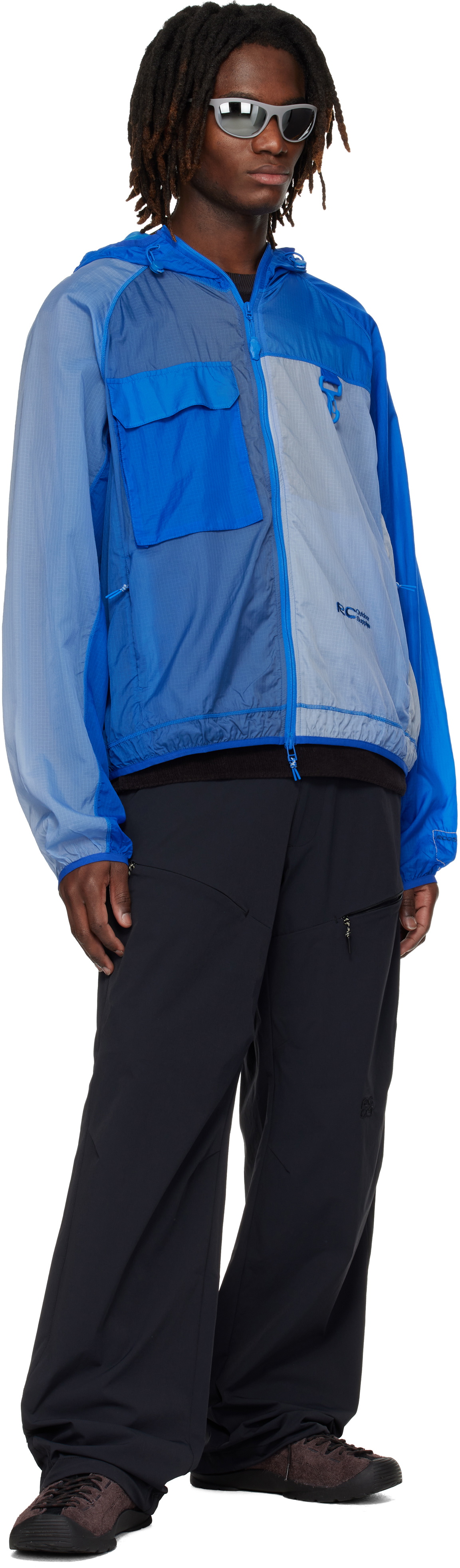 RCOS Navy Griffith Running Jacket