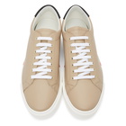 Burberry Beige Bio-Based Striped Sole Sneakers