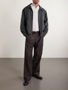 Eleventy - Wool Zip-Up Cardigan - Gray