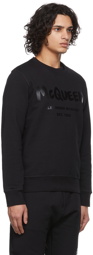 Alexander McQueen Black Graffiti Logo Sweatshirt