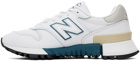 New Balance White RC-1300 Sneakers