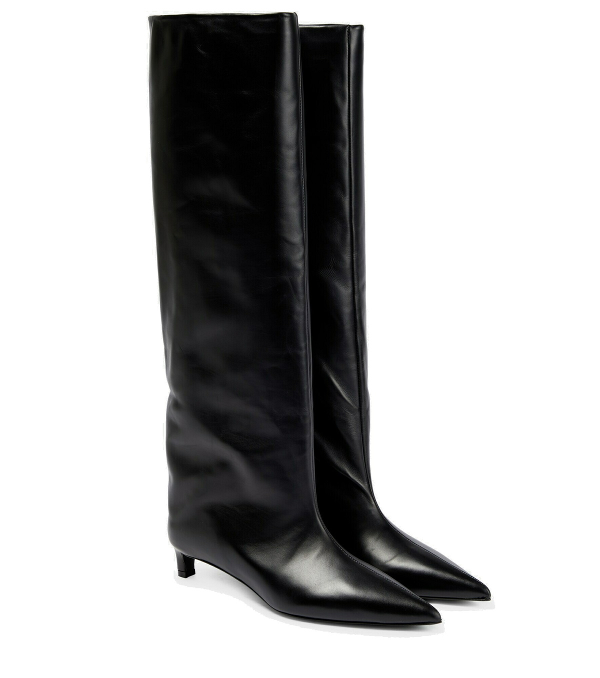 Jil Sander - Leather knee-high boots Jil Sander