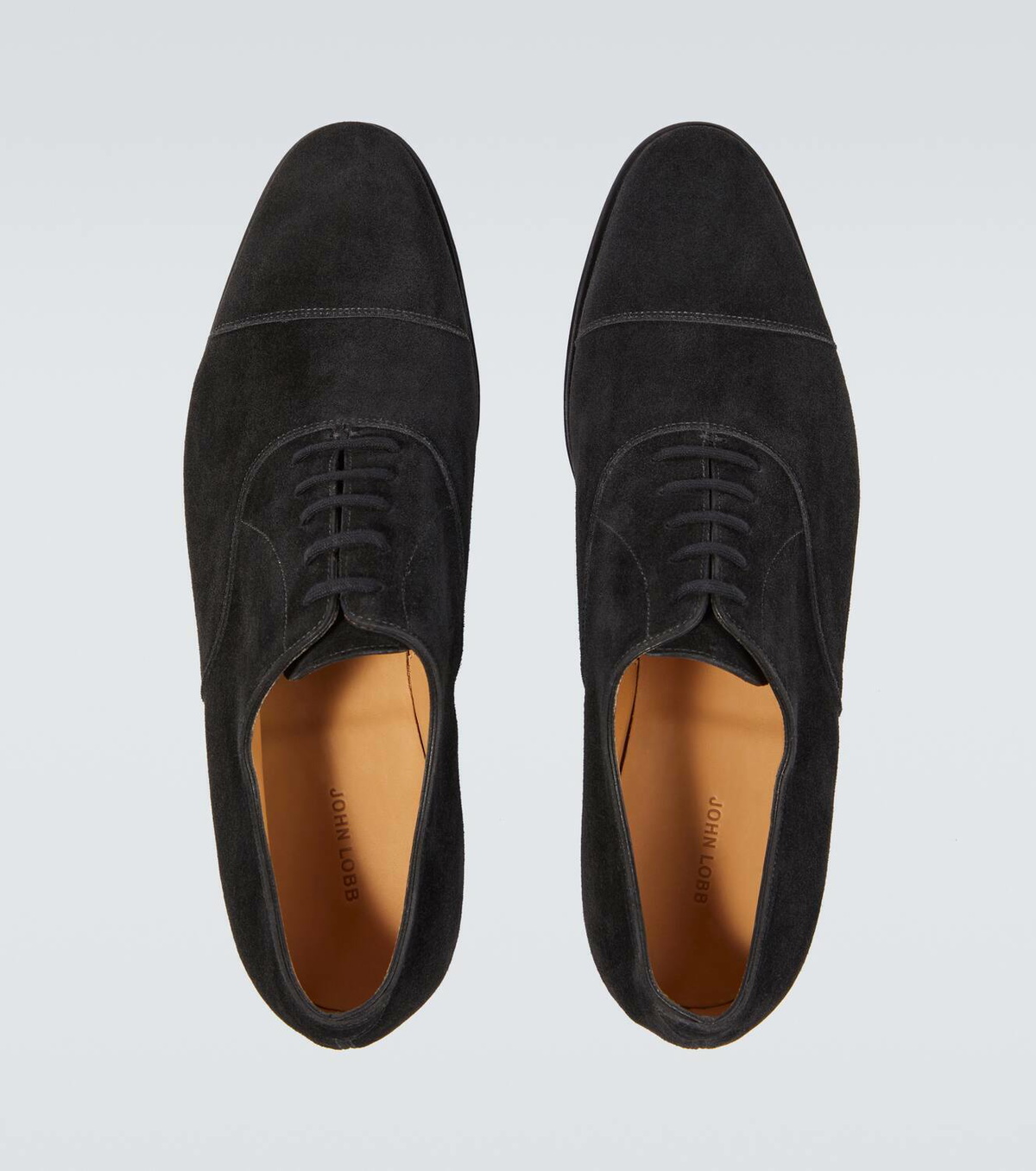 John Lobb City II suede Derby shoes