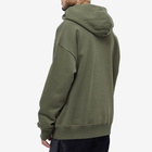 Moncler Grenoble Men's Hashtag Logo Popover Hoody in Green