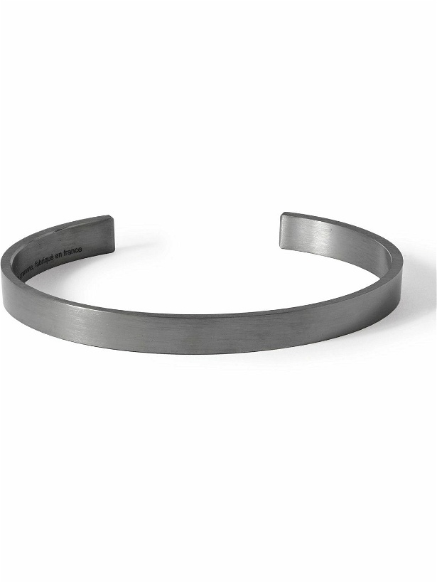 Photo: Le Gramme - 21g Brushed Sterling Silver Cuff - Silver