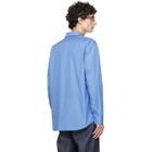 A.P.C. Blue Organic Cotton Shirt