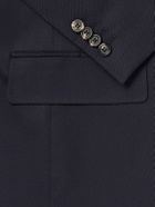 Canali - Wool-Blend Twill Suit Jacket - Blue