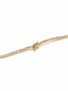 Suzanne Kalan 18K Yellow Gold Thin Tennis Bracelet