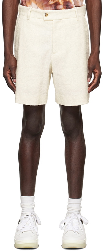 Photo: AMIRI White Cotton Shorts