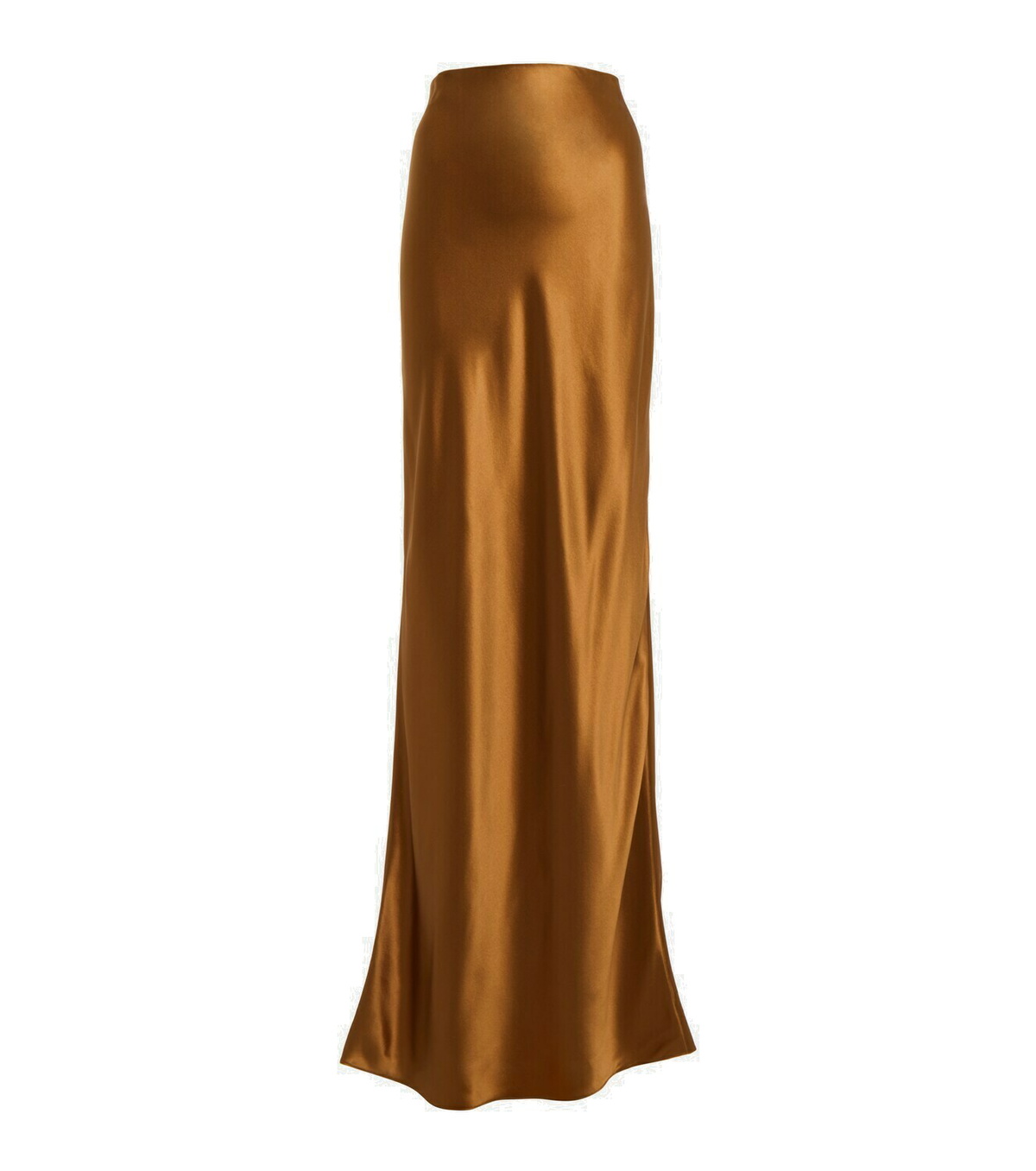 スカート SAINT LAURENT Copper Silk Skirt 0400018481122?wid=900
